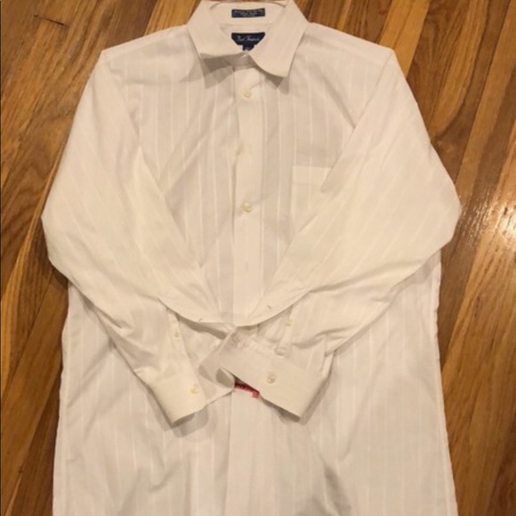 paul fredrick white dress shirts
